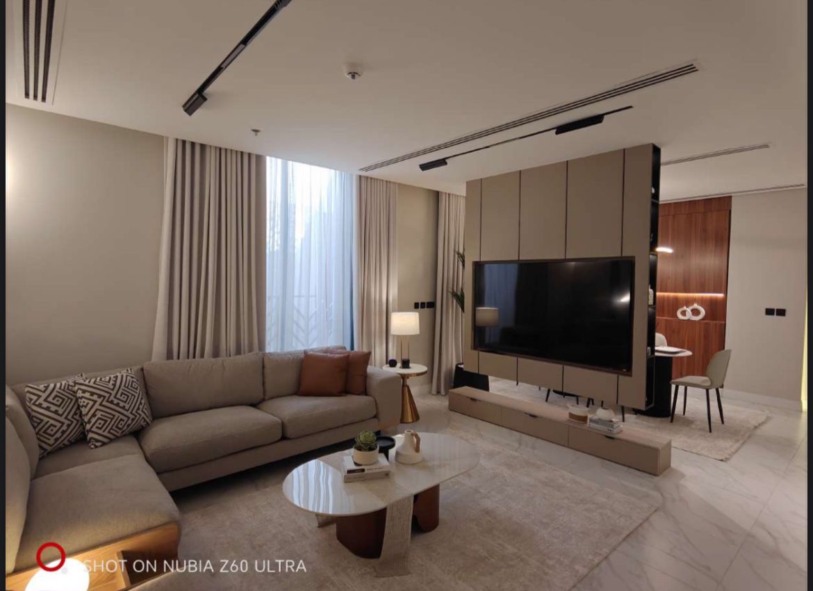 غرفة معيشة حديثة