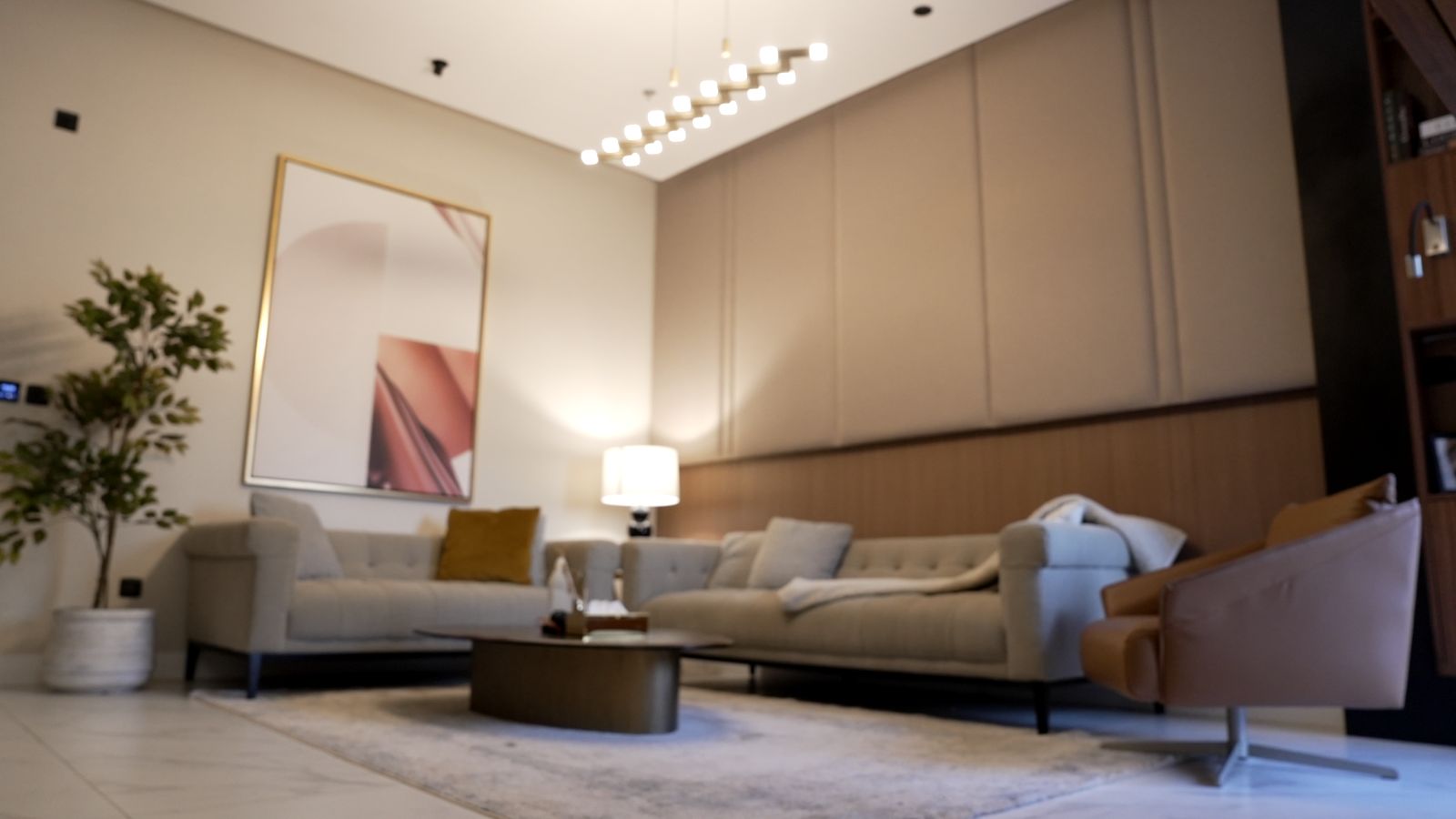 غرفة معيشة أنيقة